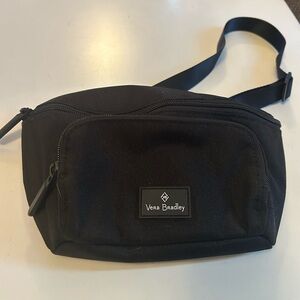 Vera Bradley Black Fanny Pack